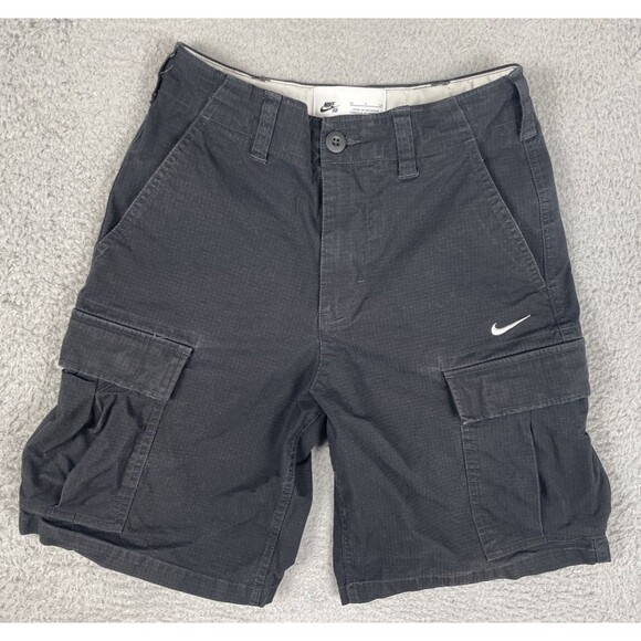 Nike Sb Other - Nike SB Cargo Shorts Mens 26 x 9" Black Skateboarding DQ6292-010
